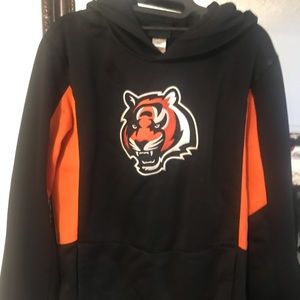 Boys large Bengals hoodie (13/14)